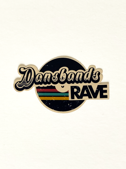 Dansbandsrave sticker