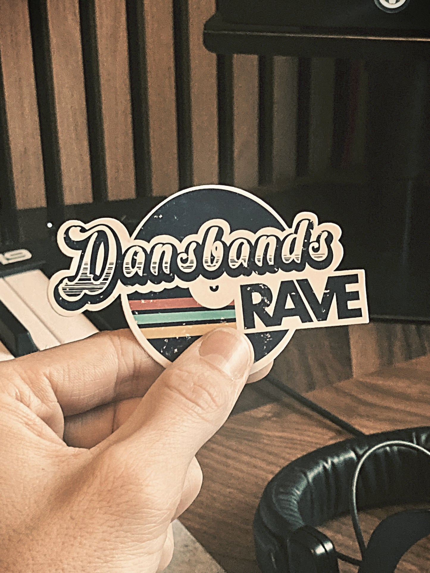 Dansbandsrave sticker